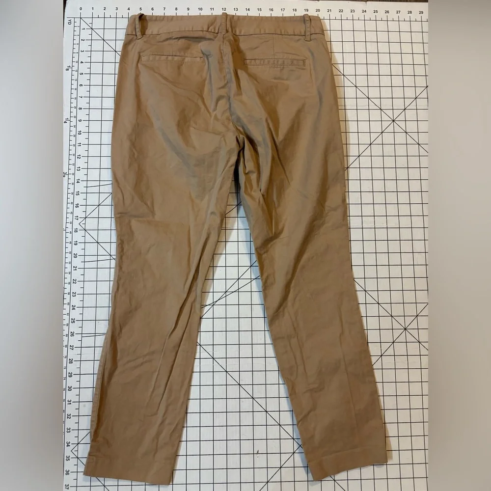 J. Crew Stretch‎ Women’s Size 10 Tan Frankie Chino Pants